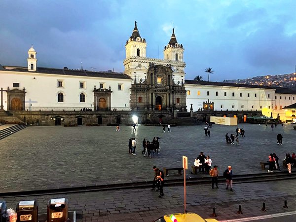 Tours Around Quito, San Francisco church