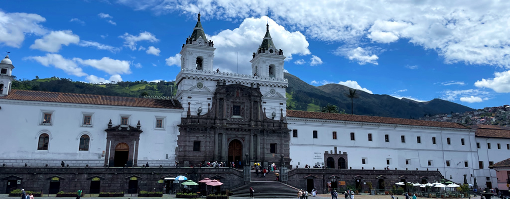 San Francisco church Quito Ecuador