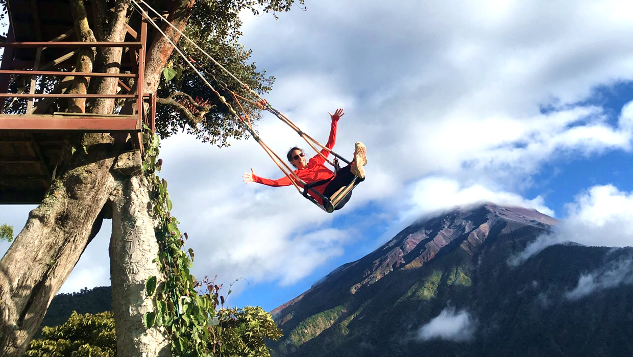 Casa del Arbol, Baños, Ecuador