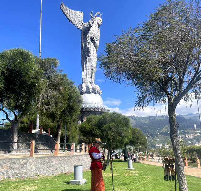 Virgin of Panecillo, Quito, Ecuador