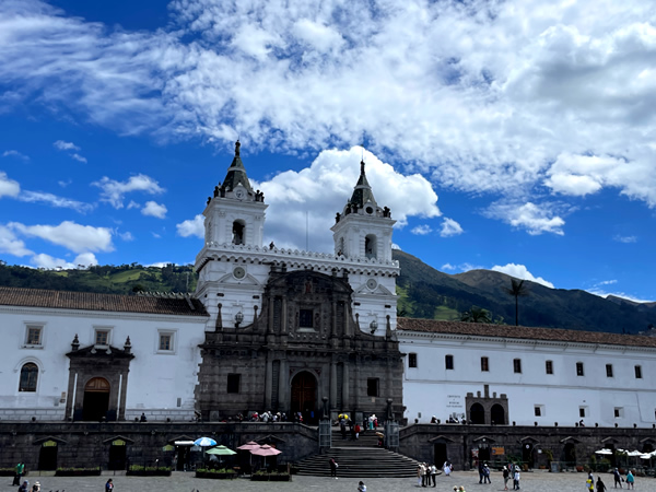 San Francisco church, Quito Old Town