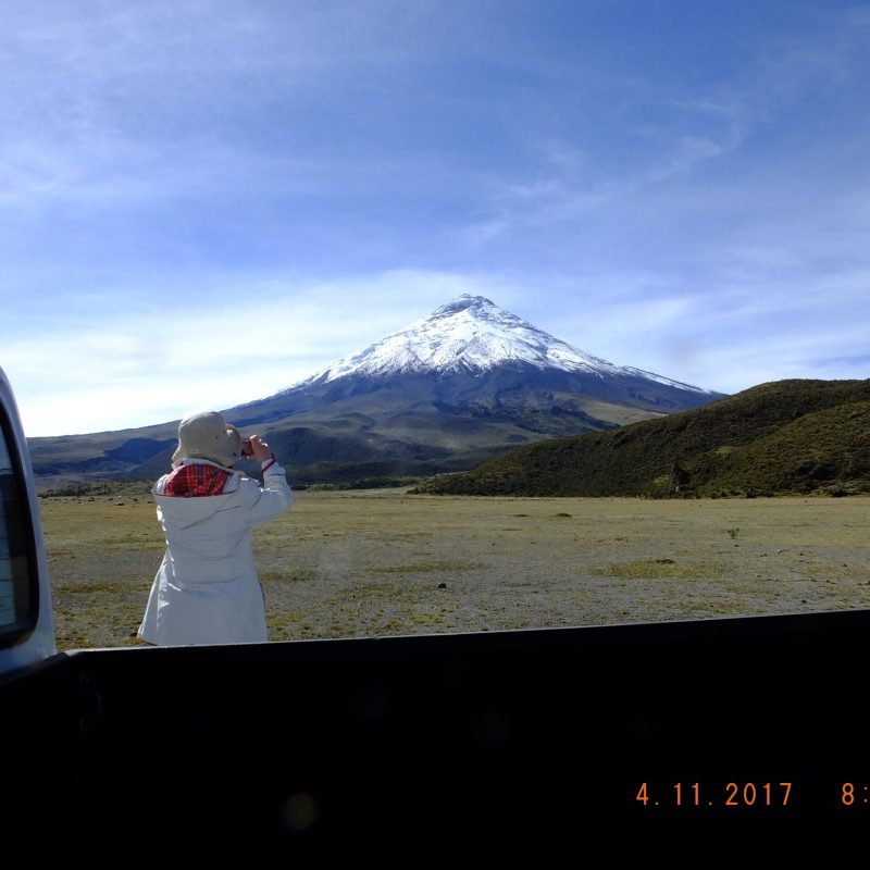 Photography time in Cotopaxi Volcano