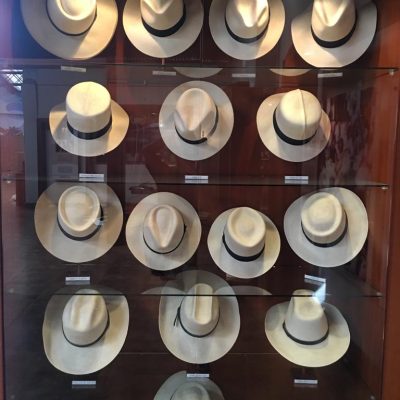 Panama hat or called Toquilla hat in Ecuador